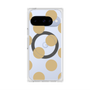 プレミアムスクエアケース with Pixelsnap［ シンプルドット - Beige ］