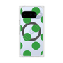 プレミアムスクエアケース with Pixelsnap［ シンプルドット - Green ］