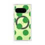 プレミアムスクエアケース with Pixelsnap［ シンプルドット - Green ］