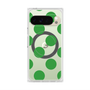 プレミアムスクエアケース with Pixelsnap［ シンプルドット - Green ］