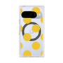 プレミアムスクエアケース with Pixelsnap［ シンプルドット - Yellow ］