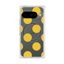 プレミアムスクエアケース with Pixelsnap［ シンプルドット - Yellow ］