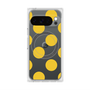 プレミアムスクエアケース with Pixelsnap［ シンプルドット - Yellow ］