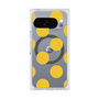 プレミアムスクエアケース with Pixelsnap［ シンプルドット - Yellow ］