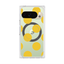 プレミアムスクエアケース with Pixelsnap［ シンプルドット - Yellow ］