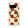 プレミアムスクエアケース with Pixelsnap［ シンプルドット - Red ］