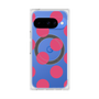 プレミアムスクエアケース with Pixelsnap［ シンプルドット - Pink ］