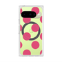プレミアムスクエアケース with Pixelsnap［ シンプルドット - Pink ］