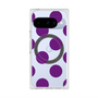プレミアムスクエアケース with Pixelsnap［ シンプルドット - Purple ］