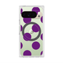 プレミアムスクエアケース with Pixelsnap［ シンプルドット - Purple ］