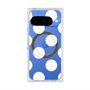 プレミアムスクエアケース with Pixelsnap［ シンプルドット - White ］