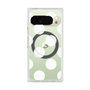 プレミアムスクエアケース with Pixelsnap［ シンプルドット - White ］