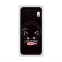プレミアムスクエアケース with Pixelsnap［ 食いしん坊なねこ - Black ］