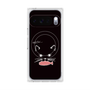 プレミアムスクエアケース with Pixelsnap［ 食いしん坊なねこ - Black ］
