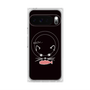 プレミアムスクエアケース with Pixelsnap［ 食いしん坊なねこ - Black ］