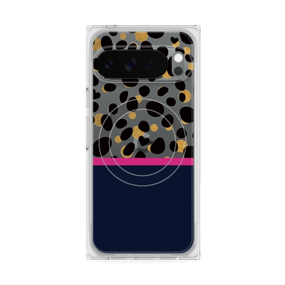 プレミアムスクエアケース with Pixelsnap［ ツインダルメシアンライン ］