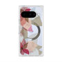 プレミアムスクエアケース with Pixelsnap［ シフォンフラワー ］