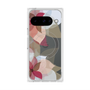 プレミアムスクエアケース with Pixelsnap［ シフォンフラワー ］