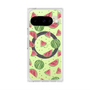 プレミアムスクエアケース with Pixelsnap［ クレヨンスイカ ］