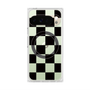 プレミアムスクエアケース with Pixelsnap［ 市松模様 - Black ］
