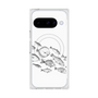 プレミアムスクエアケース with Pixelsnap［ Coexist No.2 - White ］