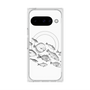 プレミアムスクエアケース with Pixelsnap［ Coexist No.2 - White ］