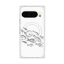 プレミアムスクエアケース with Pixelsnap［ Coexist No.2 - White ］