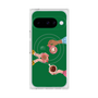 プレミアムスクエアケース with Pixelsnap［ Teatime - Green ］