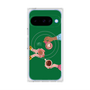 プレミアムスクエアケース with Pixelsnap［ Teatime - Green ］