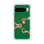 プレミアムスクエアケース with Pixelsnap［ Teatime - Green ］