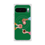 プレミアムスクエアケース with Pixelsnap［ Teatime - Green ］