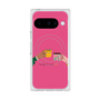 プレミアムスクエアケース with Pixelsnap［ Teatime - Pink ］