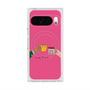 プレミアムスクエアケース with Pixelsnap［ Teatime - Pink ］