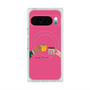 プレミアムスクエアケース with Pixelsnap［ Teatime - Pink ］