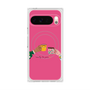 プレミアムスクエアケース with Pixelsnap［ Teatime - Pink ］