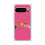 プレミアムスクエアケース with Pixelsnap［ Teatime - Pink ］