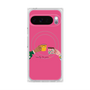 プレミアムスクエアケース with Pixelsnap［ Teatime - Pink ］