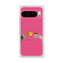 プレミアムスクエアケース with Pixelsnap［ Teatime - Pink ］