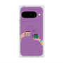 プレミアムスクエアケース with Pixelsnap［ Teatime - Purple ］