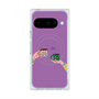 プレミアムスクエアケース with Pixelsnap［ Teatime - Purple ］