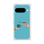 プレミアムスクエアケース with Pixelsnap［ Teatime - Blue ］
