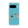 プレミアムスクエアケース with Pixelsnap［ Teatime - Blue ］