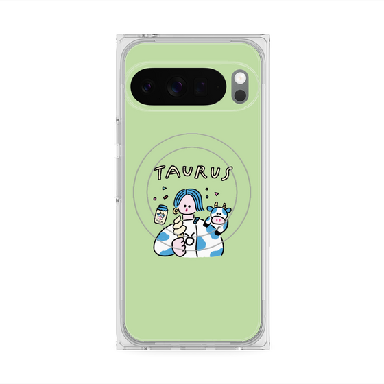 プレミアムスクエアケース with Pixelsnap［ Taurus ］