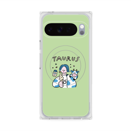 プレミアムスクエアケース with Pixelsnap［ Taurus ］
