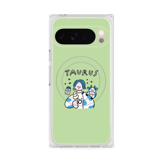 プレミアムスクエアケース with Pixelsnap［ Taurus ］