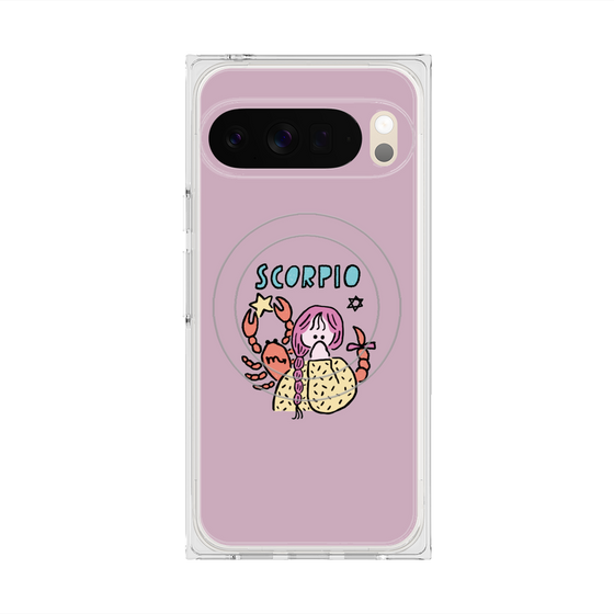 プレミアムスクエアケース with Pixelsnap［ Scorpio ］