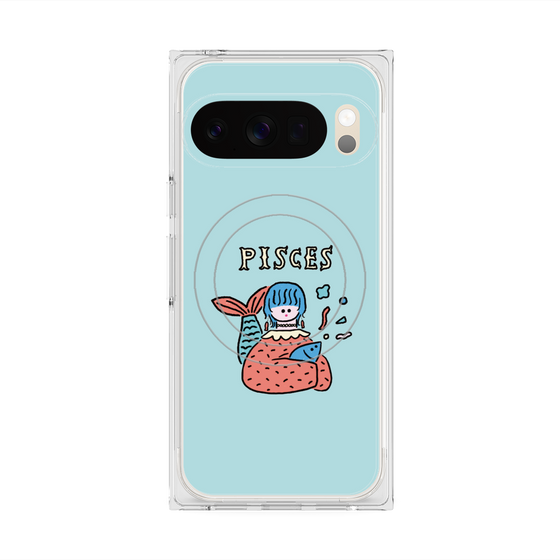 プレミアムスクエアケース with Pixelsnap［ Pisces ］