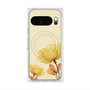 プレミアムスクエアケース with Pixelsnap［ Natural Flower - Yellow ］