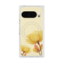 プレミアムスクエアケース with Pixelsnap［ Natural Flower - Yellow ］