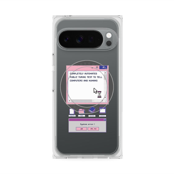 プレミアムスクエアケース with Pixelsnap［ System error! ］